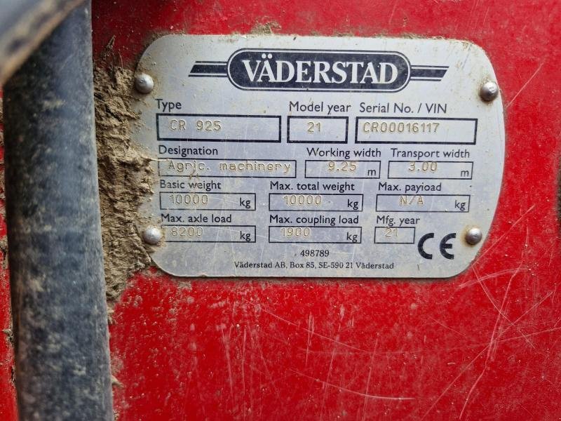 Grubber typu Väderstad CARRIER925, Gebrauchtmaschine v BRAY en Val (Obrázek 10)