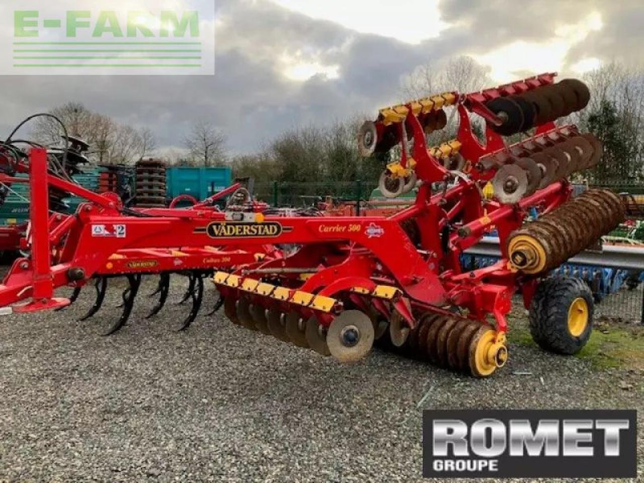 Grubber del tipo Väderstad cr500, Gebrauchtmaschine en GENNES-SUR-GLAIZE (Imagen 1)