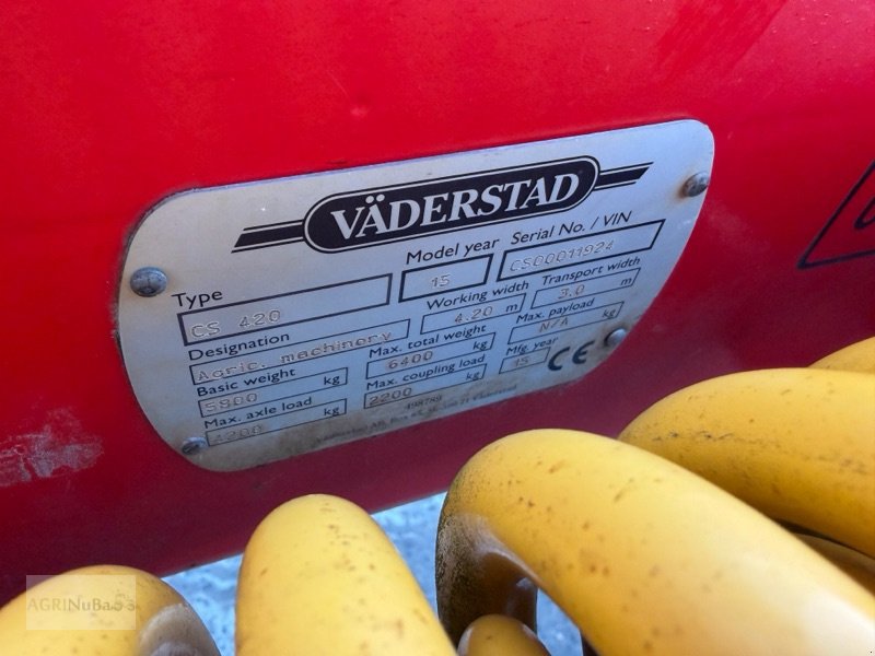 Grubber za tip Väderstad Cultus 420, Gebrauchtmaschine u Prenzlau (Slika 25)