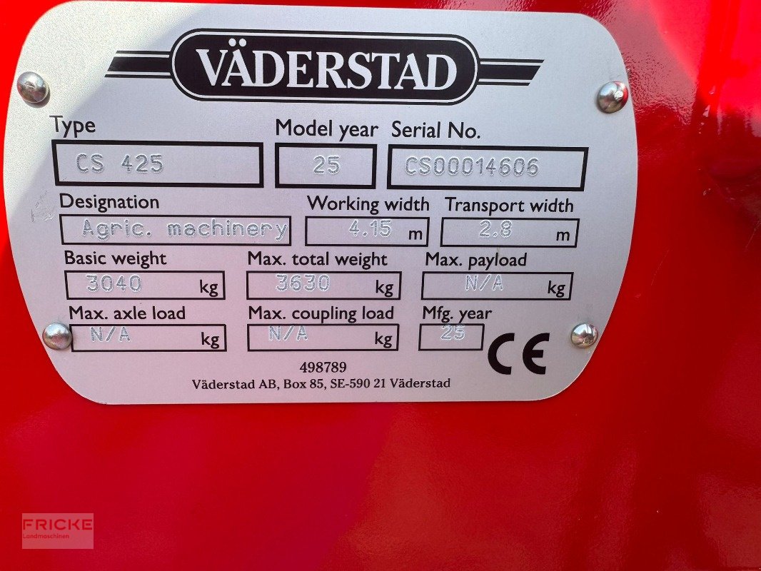 Grubber des Typs Väderstad Cultus 425, Neumaschine in Bockel - Gyhum (Bild 2)