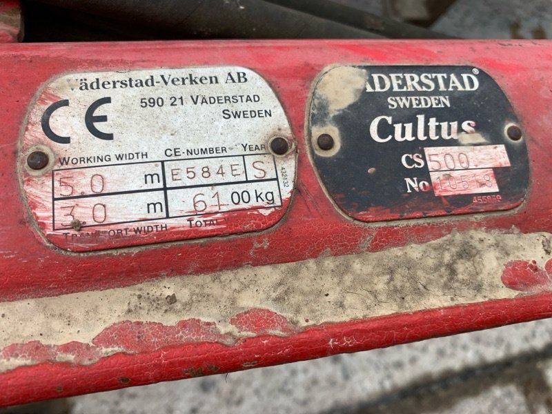 Grubber des Typs Väderstad Cultus 500, Gebrauchtmaschine in Heiligengrabe OT Liebenthal (Bild 7)