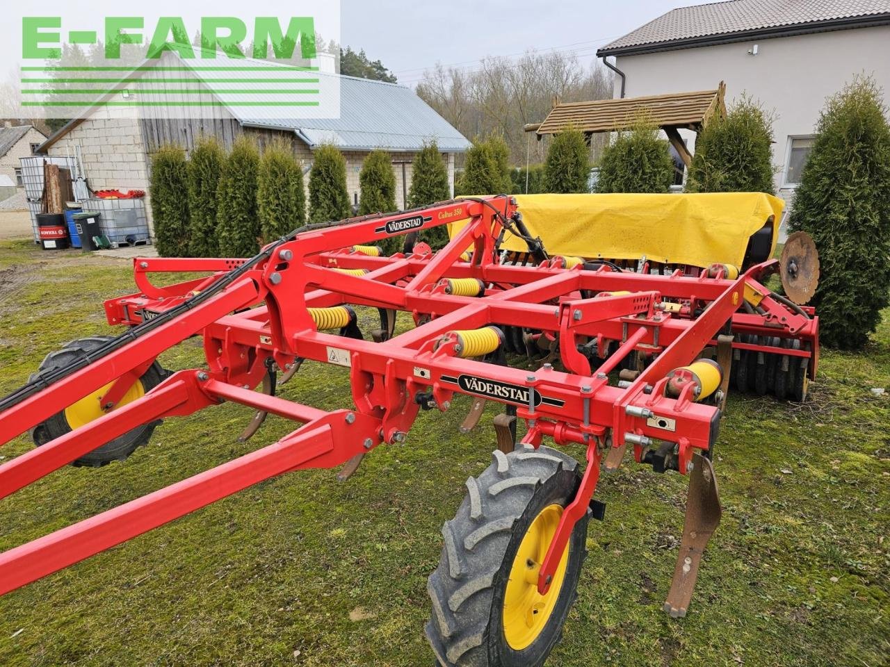 Grubber des Typs Väderstad Cultus Cs350 + Bdx-180, Gebrauchtmaschine in Hamburg (Bild 1)