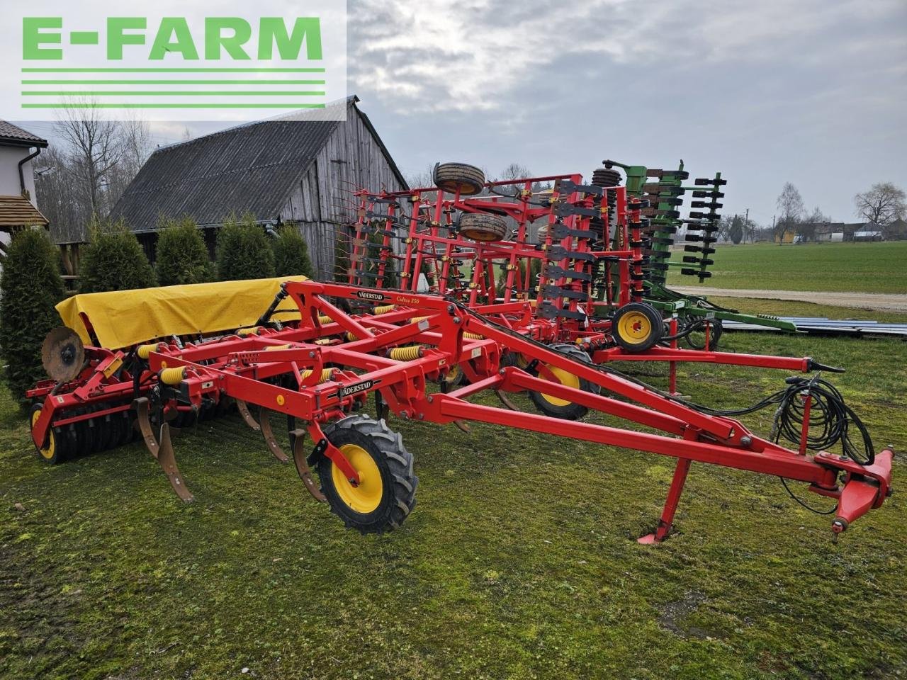 Grubber des Typs Väderstad Cultus Cs350 + Bdx-180, Gebrauchtmaschine in Hamburg (Bild 2)