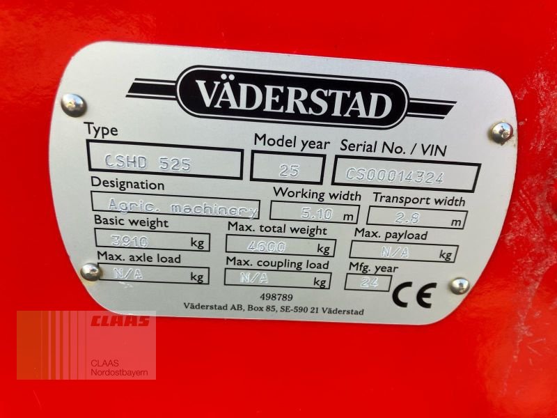 Grubber of the type Väderstad CULTUS HD 525, Vorführmaschine in Breitenbrunn (Picture 6)