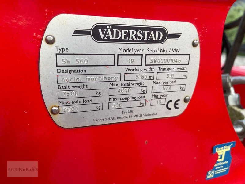Grubber του τύπου Väderstad Swift 560, Gebrauchtmaschine σε Prenzlau (Φωτογραφία 18)