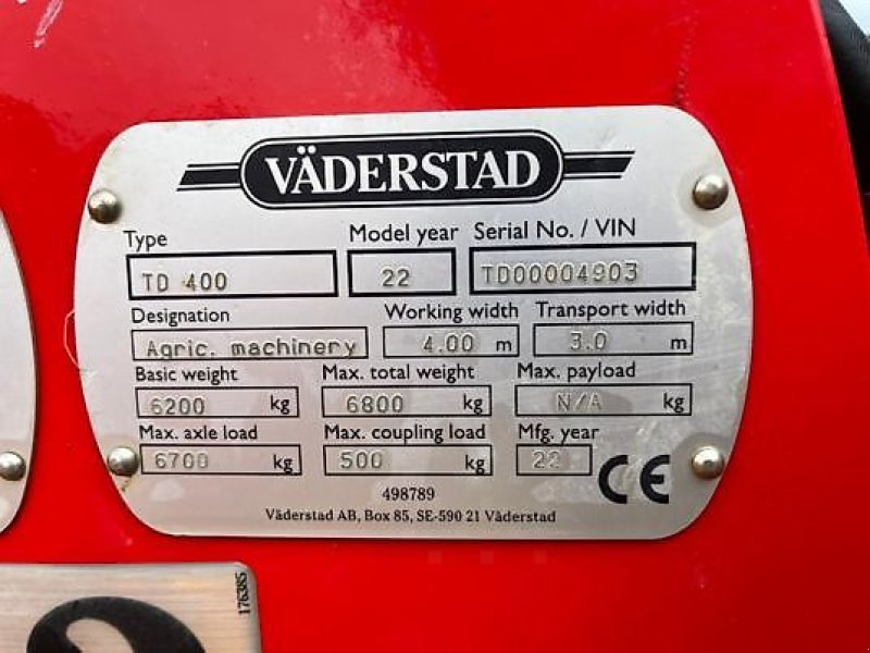 Grubber typu Väderstad Topdown 400, Neumaschine w Marlenheim (Zdjęcie 4)