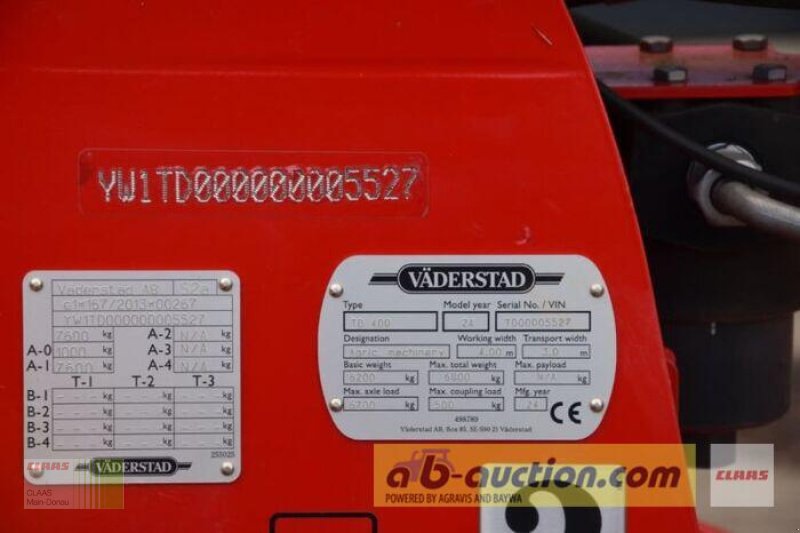 Grubber of the type Väderstad TOPDOWN TD 400e-Service, Vorführmaschine in Wassertrüdingen (Picture 3)