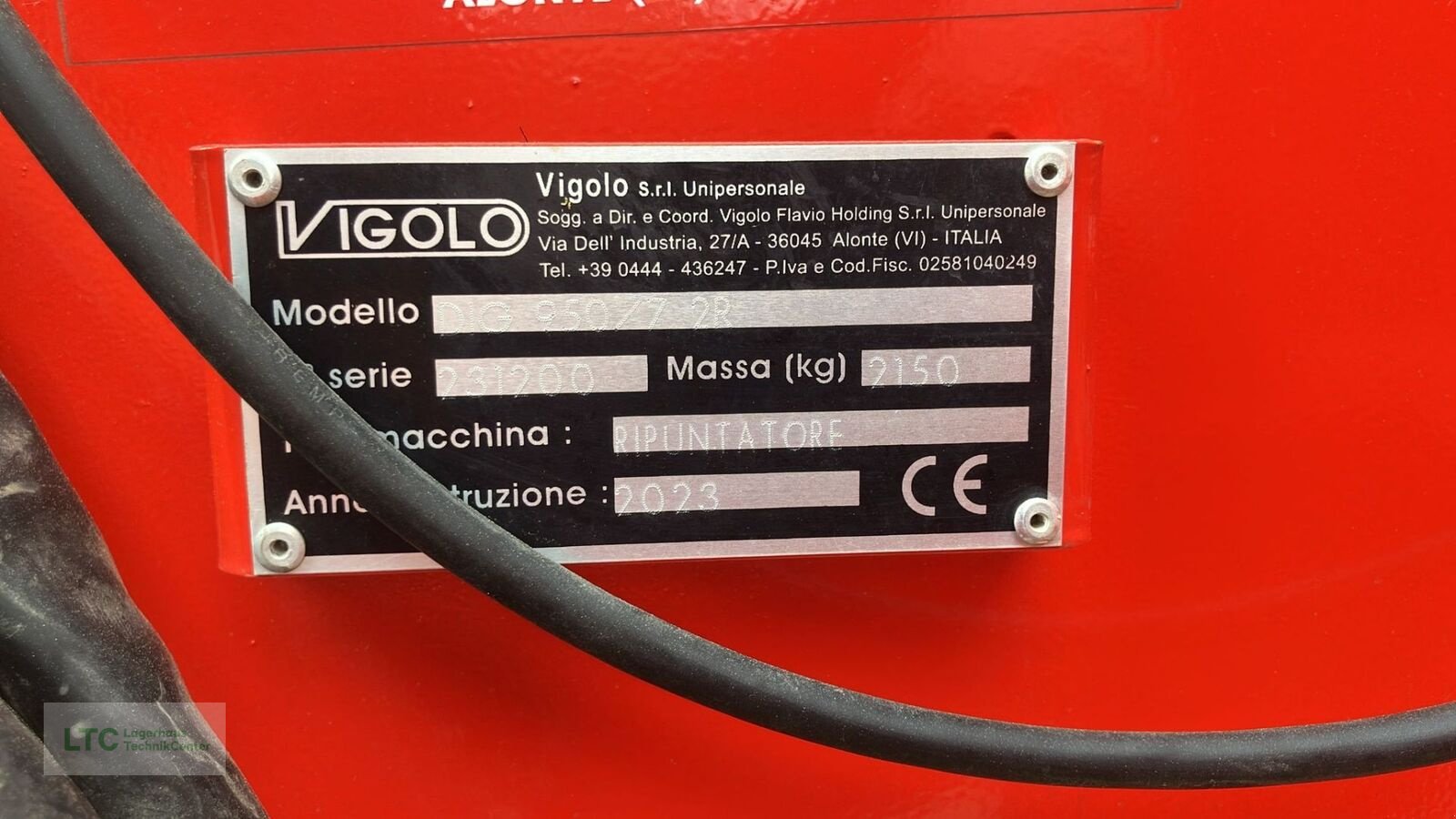 Grubber Türe ait Vigolo DIG 950/7, Vorführmaschine içinde Korneuburg (resim 3)