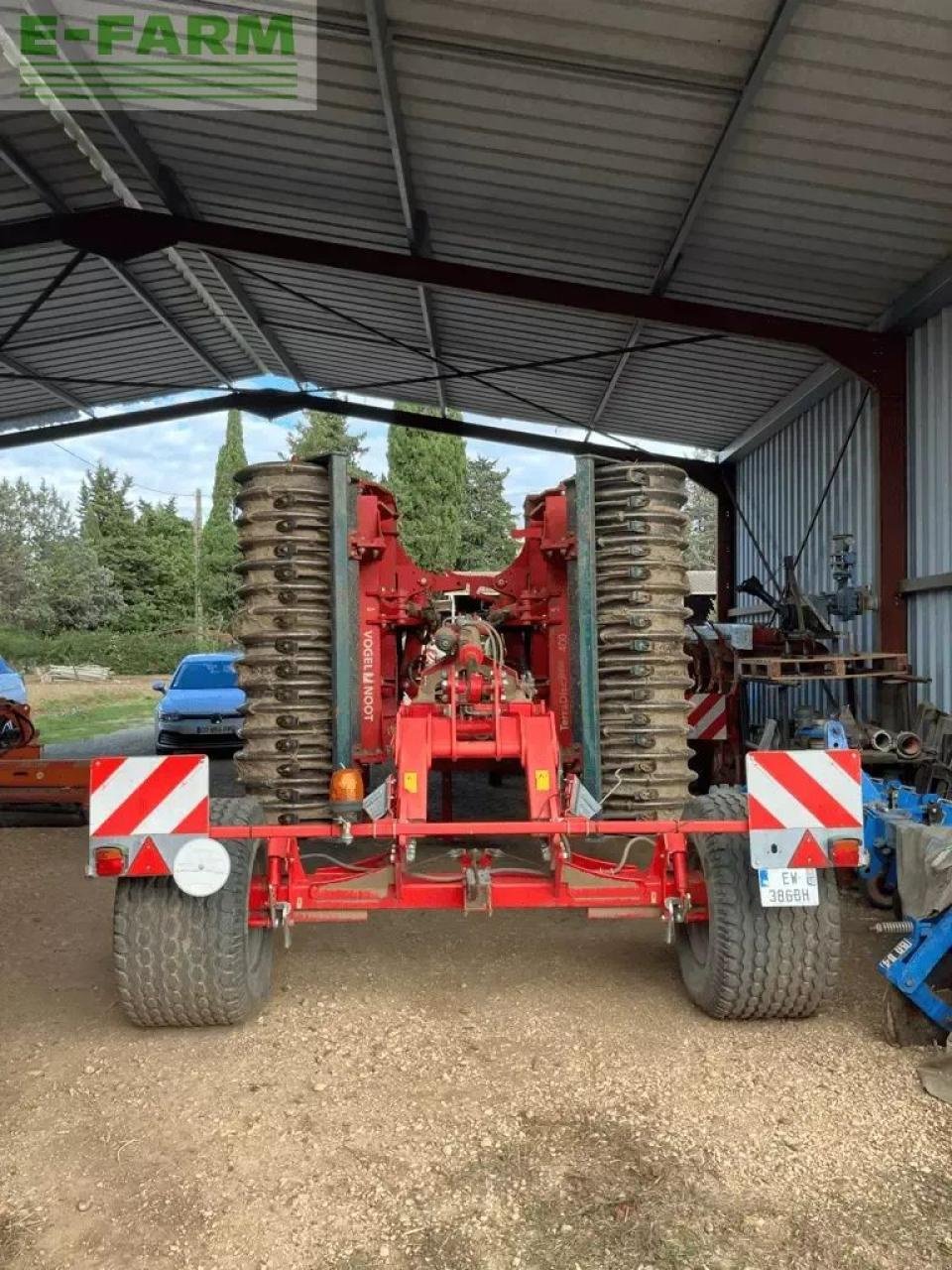 Grubber des Typs Vogel & Noot dechaumeur, Gebrauchtmaschine in ST ANDIOL (Bild 4)