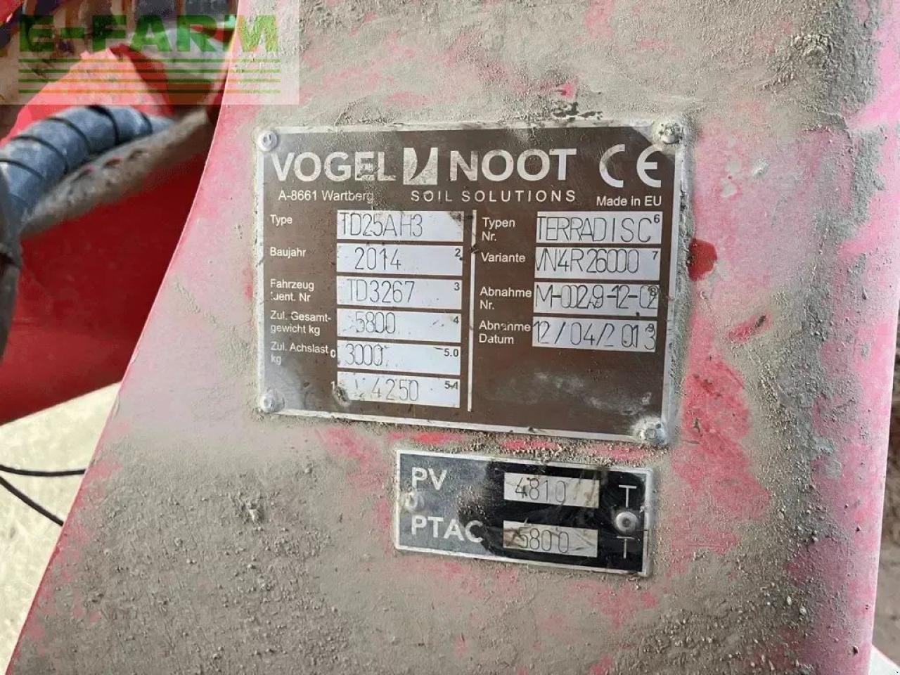 Grubber des Typs Vogel & Noot dechaumeur, Gebrauchtmaschine in ST ANDIOL (Bild 11)