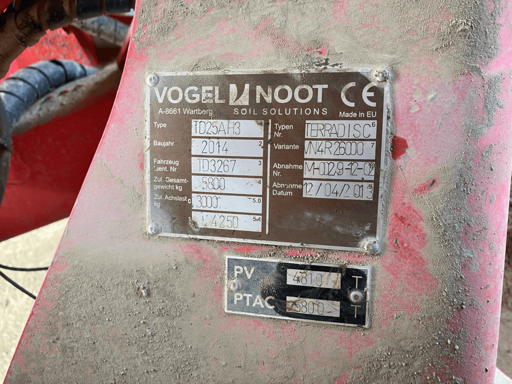 Grubber типа Vogel & Noot DECHAUMEUR, Gebrauchtmaschine в SAINT ANDIOL (Фотография 11)