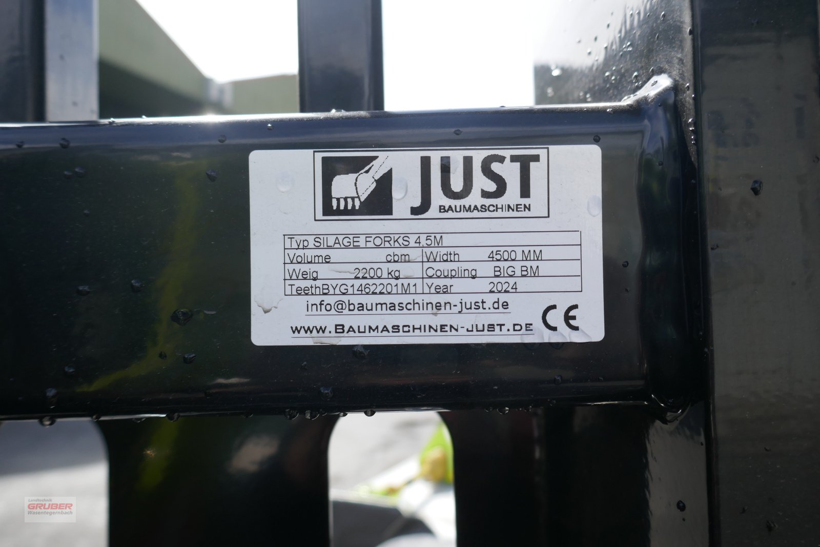 Grüngutgabel типа JUST SG 4500 Silagegabel, Neumaschine в Dorfen (Фотография 5)