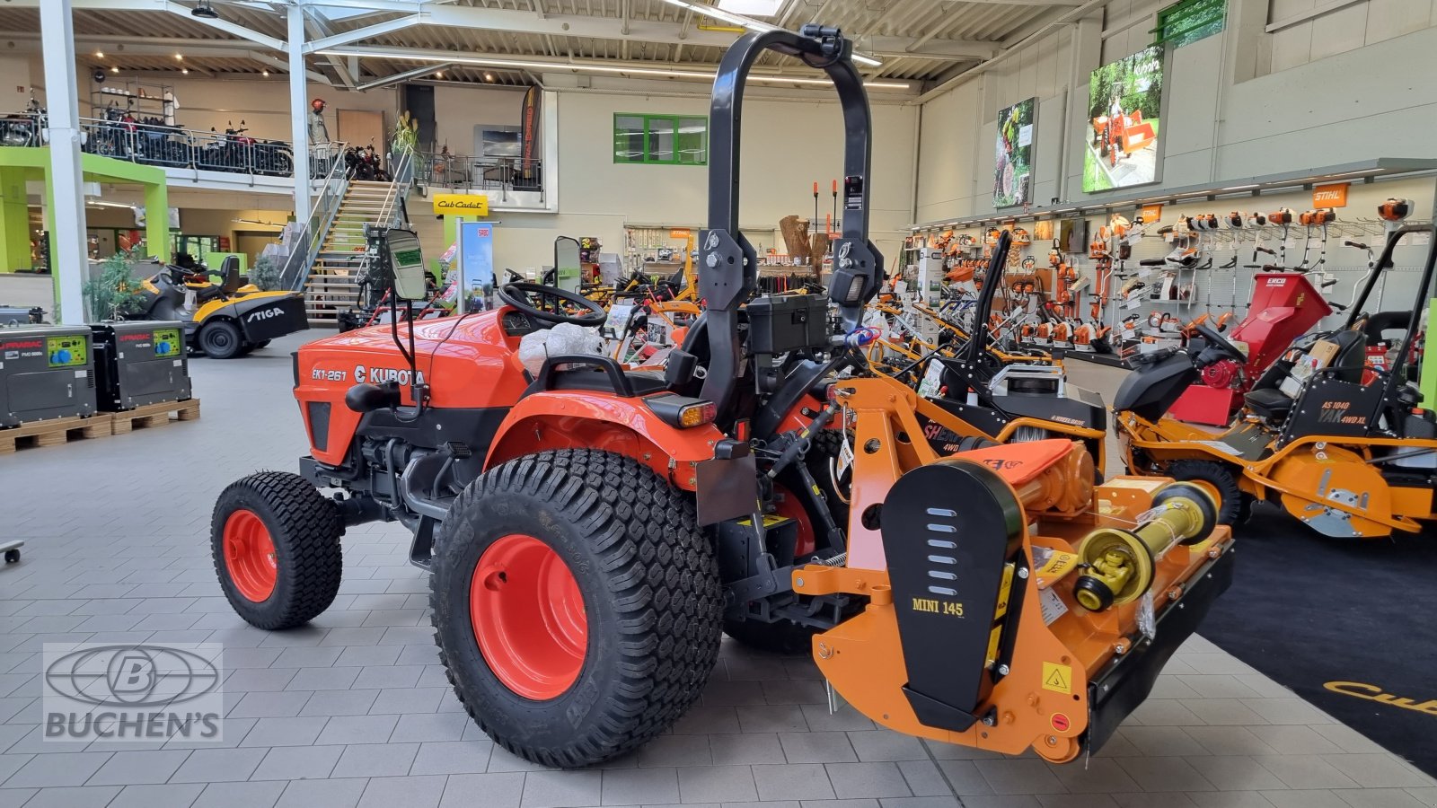 Grünlandtraktor des Typs Kubota EK1-261, Neumaschine in Olpe (Bild 3)