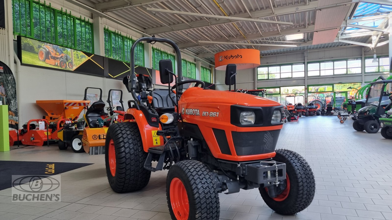 Grünlandtraktor des Typs Kubota EK1-261, Neumaschine in Olpe (Bild 8)