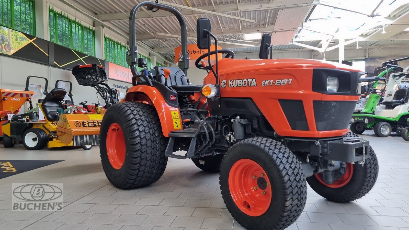 Grünlandtraktor des Typs Kubota EK1-261, Neumaschine in Olpe (Bild 10)