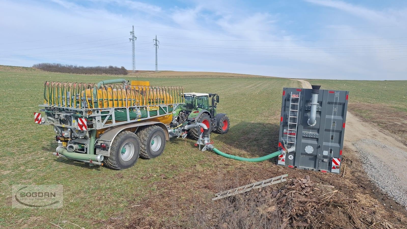 Güllecontainer του τύπου Bogdan GC 80, Gebrauchtmaschine σε Rohr i. NB (Φωτογραφία 4)