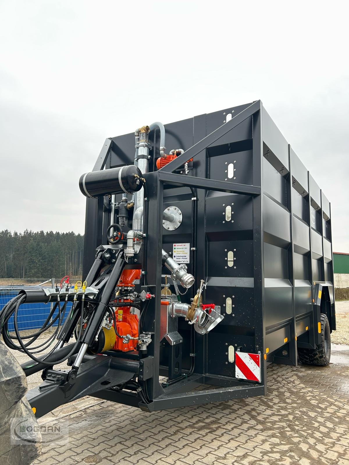 Güllecontainer του τύπου Bogdan Verschlauchungscontainer, Neumaschine σε Rohr i. NB (Φωτογραφία 3)