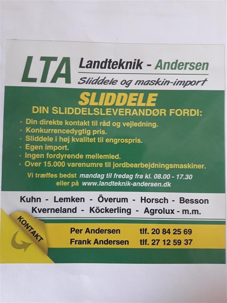 Gülleeinarbeitungstechnik типа Bomech Engros pris/Skær incl 2 rustfristål bolte, Gebrauchtmaschine в Tønder (Фотография 6)