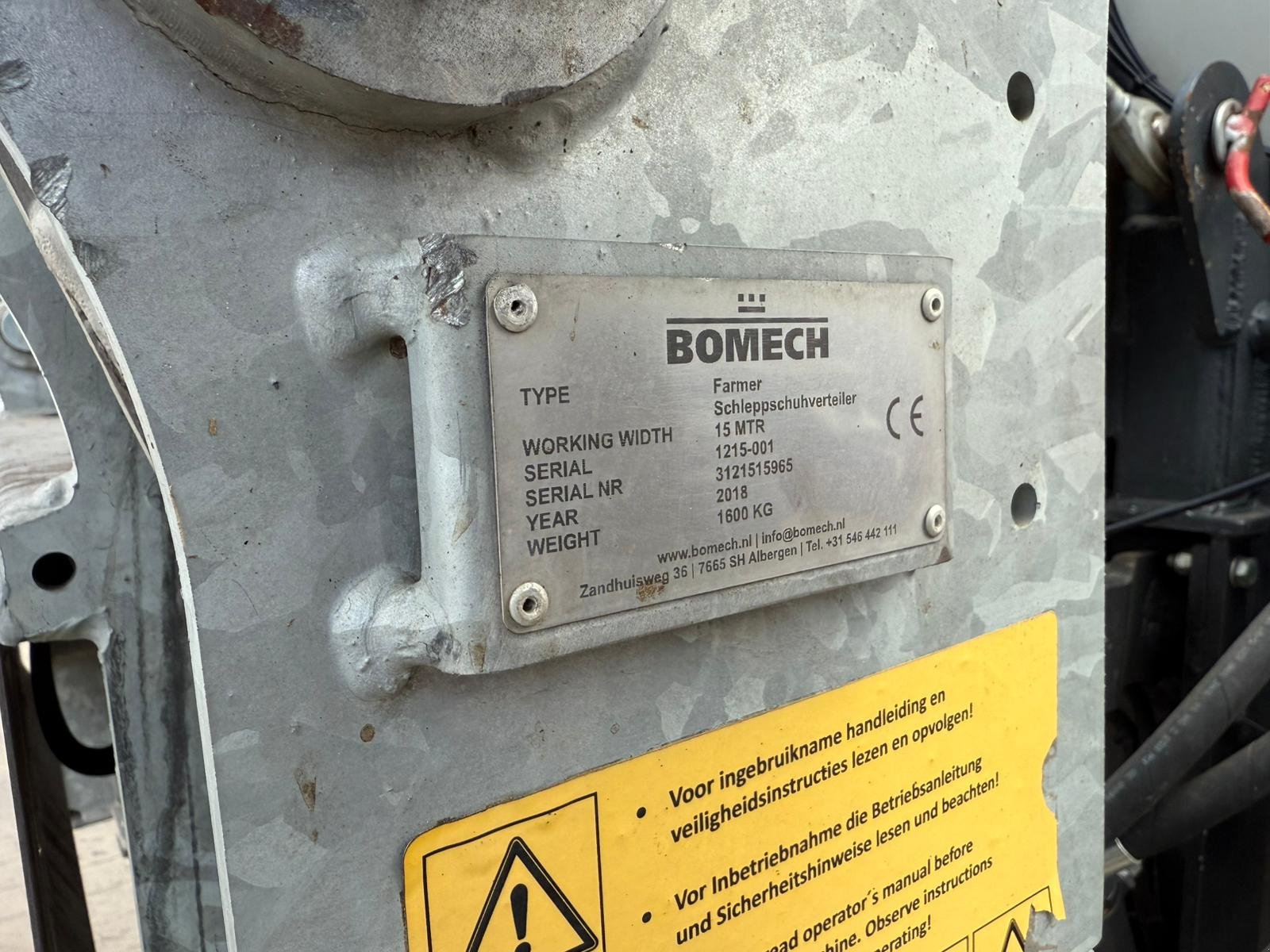 Gülleeinarbeitungstechnik типа Bomech Farmer 15 m, Gebrauchtmaschine в Ochtrup (Фотография 12)