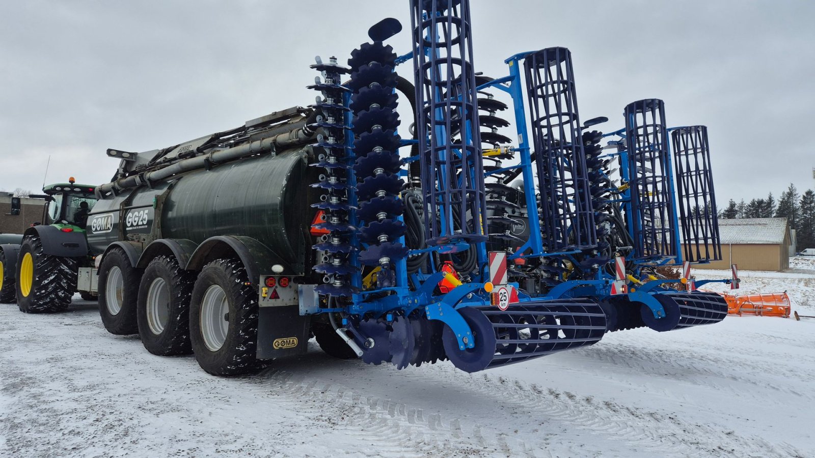 Gülleeinarbeitungstechnik del tipo Farmet Softer  7,5 M gyllenedfælder, Gebrauchtmaschine In Skjern (Immagine 2)