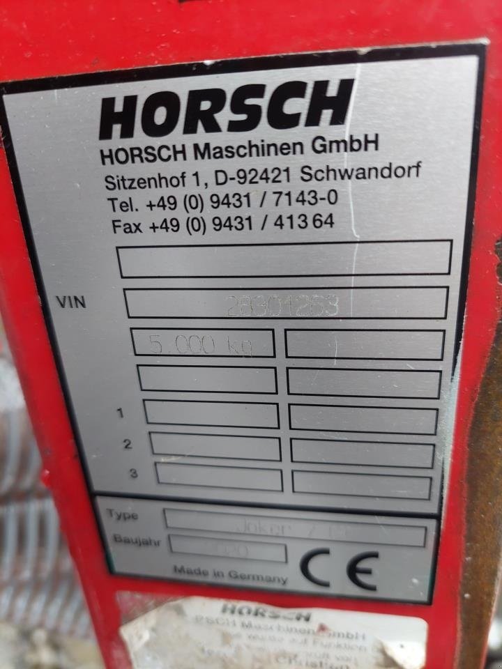 Gülleeinarbeitungstechnik типа Horsch Joker 7 CT med Harsø-fordeler, Gebrauchtmaschine в Hammel (Фотография 16)