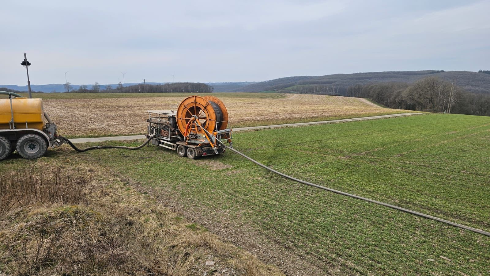 Gülleeinarbeitungstechnik des Typs Perwolf Gülleverschlauchung, Gebrauchtmaschine in Feulen (Bild 3)