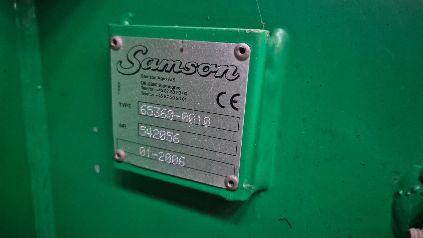 Gülleeinarbeitungstechnik za tip Samson CM 6 Gårdmaskine, Gebrauchtmaschine u Skjern (Slika 6)