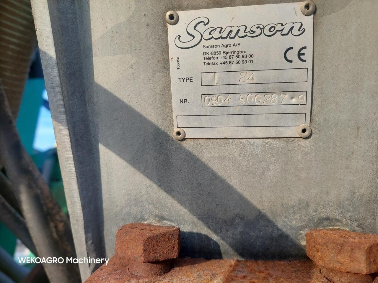 Gülleeinarbeitungstechnik типа Samson CM 6, Gebrauchtmaschine в Hammel (Фотография 15)