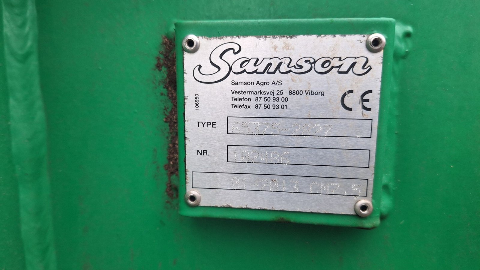 Gülleeinarbeitungstechnik of the type Samson CM 7,5, Gebrauchtmaschine in Rødekro (Picture 4)