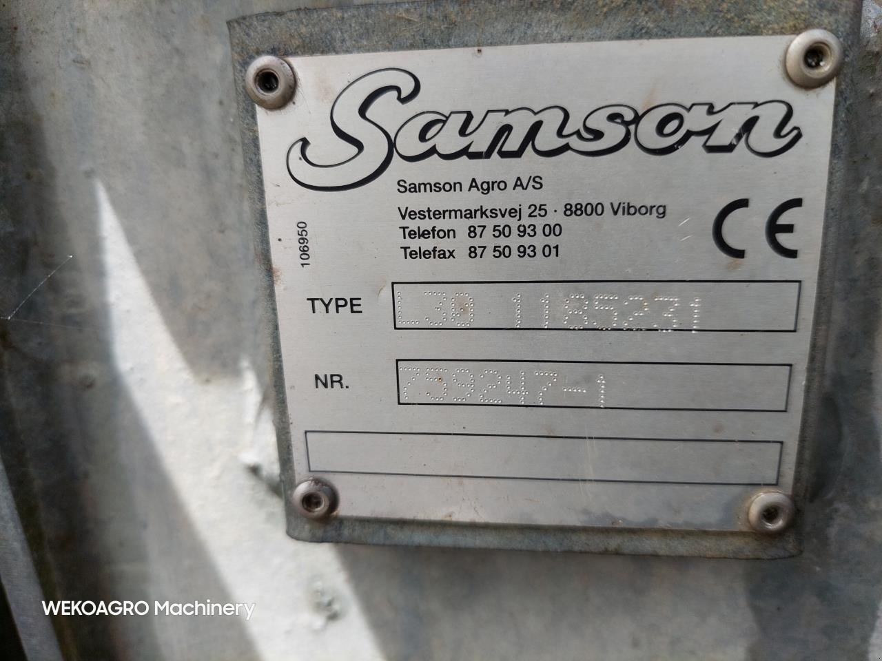 Gülleeinarbeitungstechnik типа Samson CM 7,5m med frø-udstyr, Gebrauchtmaschine в Hammel (Фотография 16)