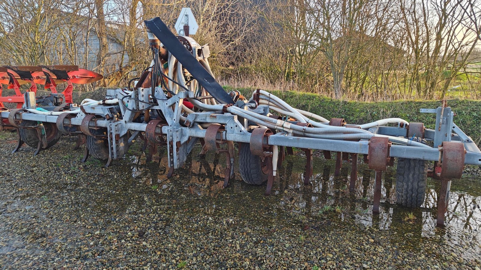 Gülleeinarbeitungstechnik des Typs Sonstige Sortjordsnedfælder 7,2 meter m. Harsø fordeler, Gebrauchtmaschine in Lemvig (Bild 1)
