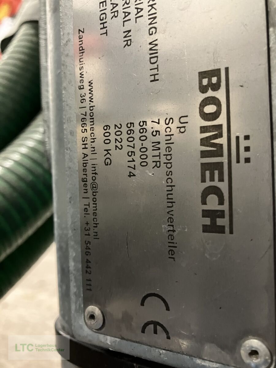 Gülleeinarbeitungstechnik Türe ait Sonstige UP 7,5 Schleppschuhverteiler, Neumaschine içinde Redlham (resim 14)