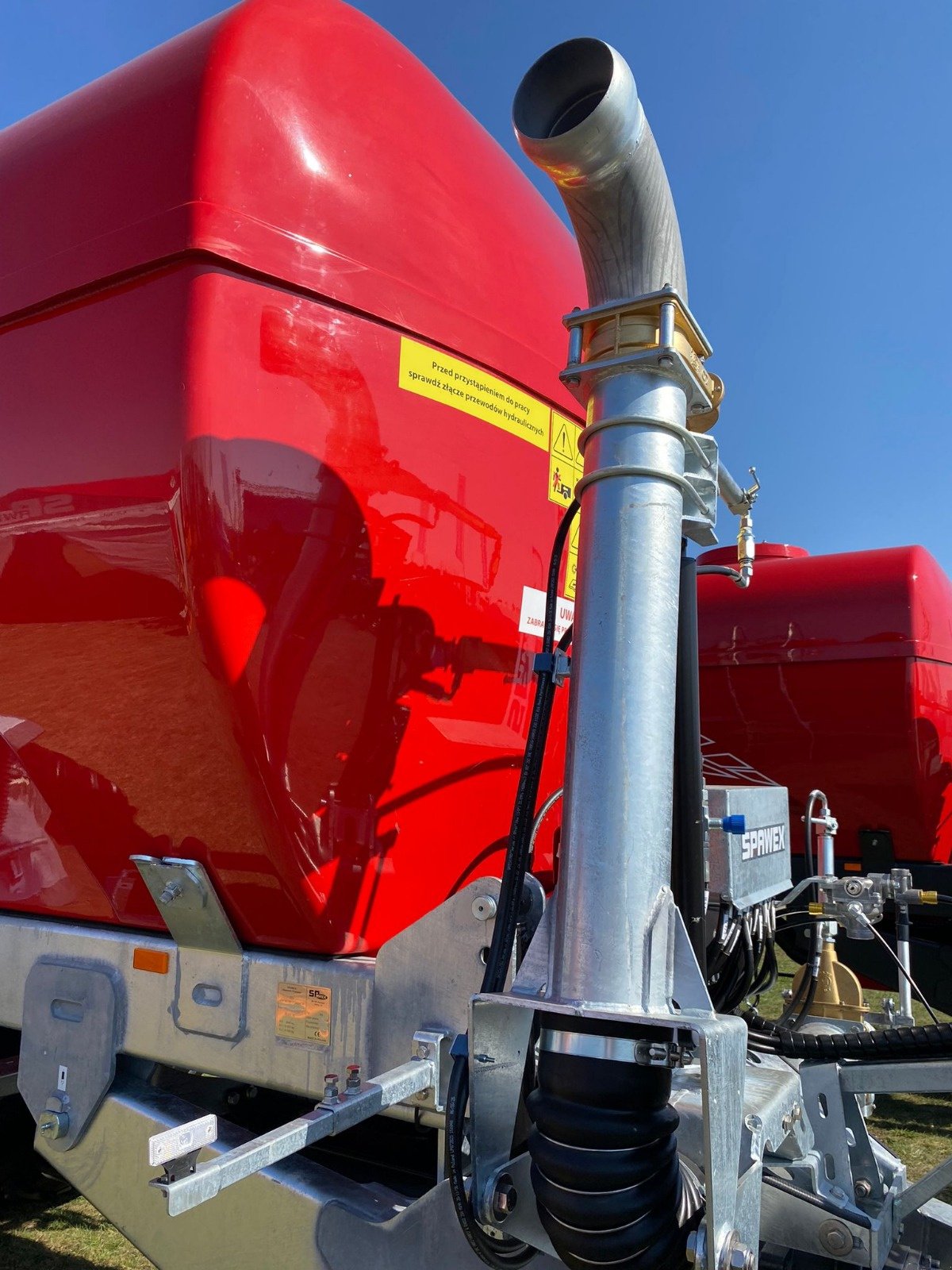 Gülleeinarbeitungstechnik des Typs Spawex Gülletankwagen / slurry tanker, Neumaschine in Michałowo (Bild 30)