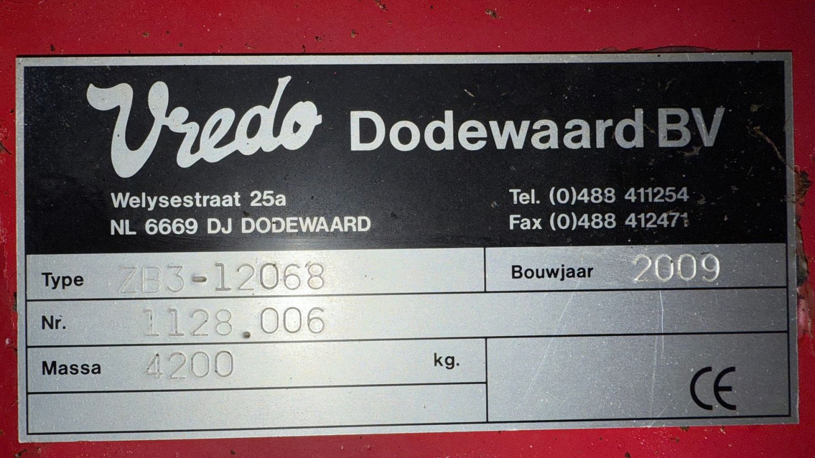 Gülleeinarbeitungstechnik of the type Vredo ZB3-12068, Gebrauchtmaschine in Gjerlev J. (Picture 11)