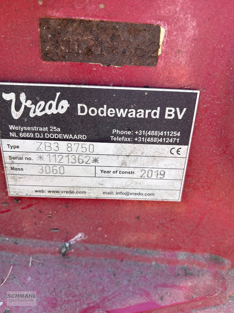 Gülleeinarbeitungstechnik of the type Vredo ZB3 8750, Neumaschine in Upahl (Picture 18)