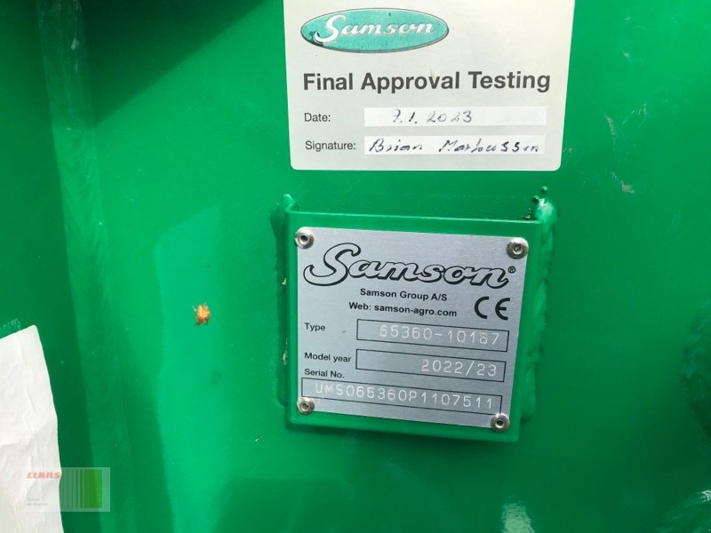 Güllegrubber typu Samson CM 6, Gebrauchtmaschine v Alveslohe (Obrázek 3)