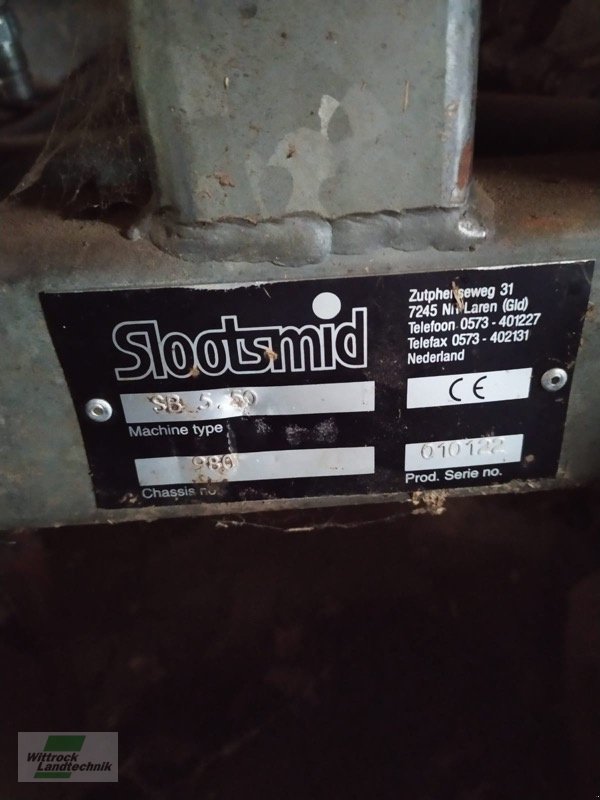Güllegrubber typu Slootsmid SB 5.50, Gebrauchtmaschine v Rhede / Brual (Obrázek 2)