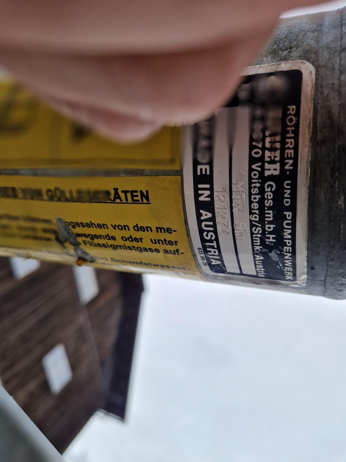 Güllemixer Türe ait Bauer MTX 5m, Gebrauchtmaschine içinde Grünbach (resim 7)