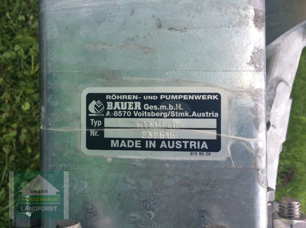 Güllemixer tip Bauer MTXH 600/4m, Neumaschine in Kobenz bei Knittelfeld (Poză 8)
