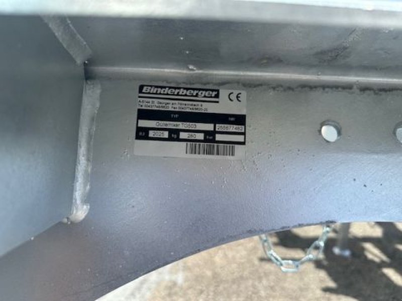 Güllemixer Türe ait Binderberger Güllemixer T503 5m mit hydr. Einschwenkhilfe, Neumaschine içinde Tamsweg (resim 12)