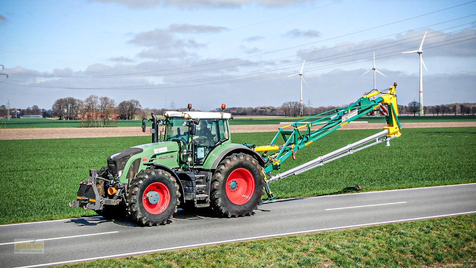 Güllemixer des Typs Brand Doppelgelenkmixer, Neumaschine in Melle (Bild 1)