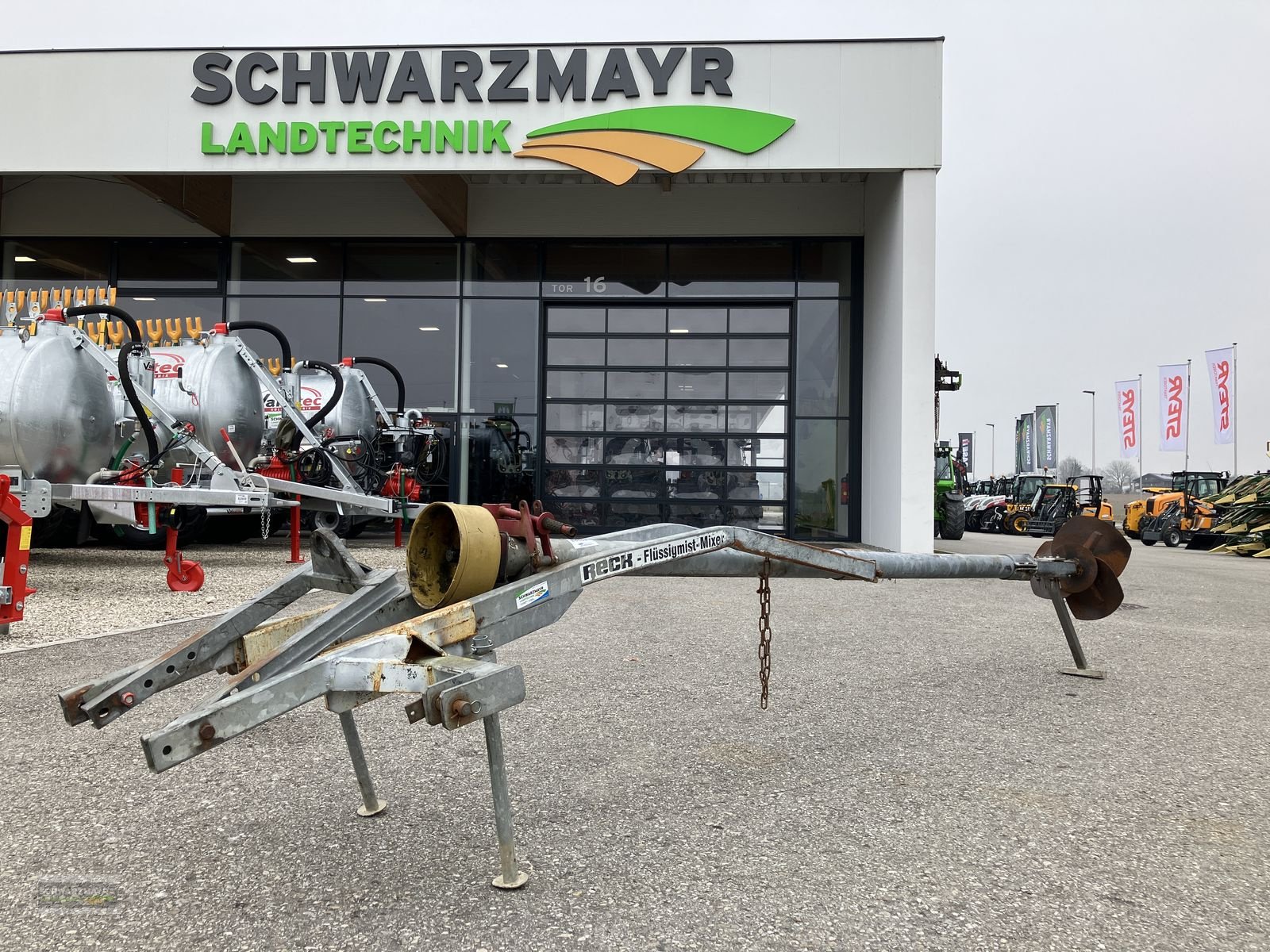 Güllemixer des Typs Reck 4,0m, Gebrauchtmaschine in Gampern (Bild 1)