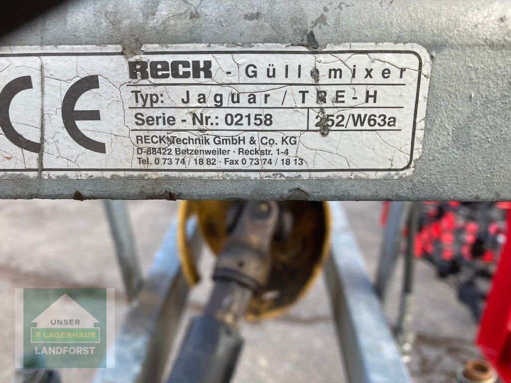 Güllemixer of the type Reck Jaguar TRE-H 6m, Gebrauchtmaschine in Kapfenberg (Picture 5)
