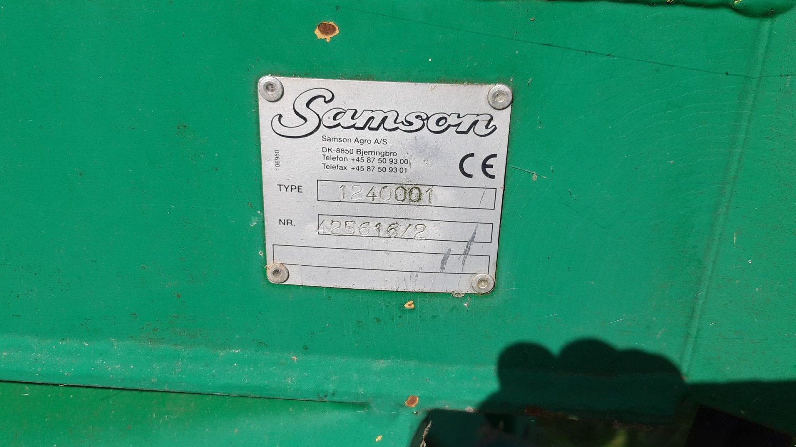 Güllemixer Türe ait Samson Gyllerører 1240001, Gebrauchtmaschine içinde Hadsund (resim 4)