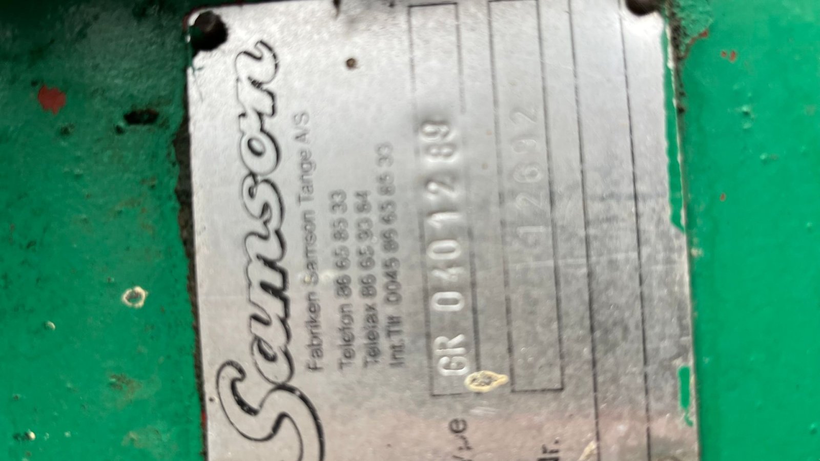 Güllemixer des Typs Samson Gyllerører GR40.1289 gylle omrørrer med egen hydraulik anlæg, Gebrauchtmaschine in Lintrup (Bild 9)