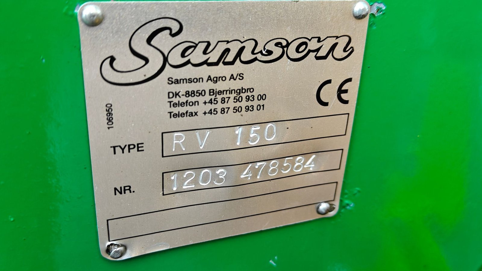 Güllemixer типа Samson RV 150, Gebrauchtmaschine в Holstebro (Фотография 2)