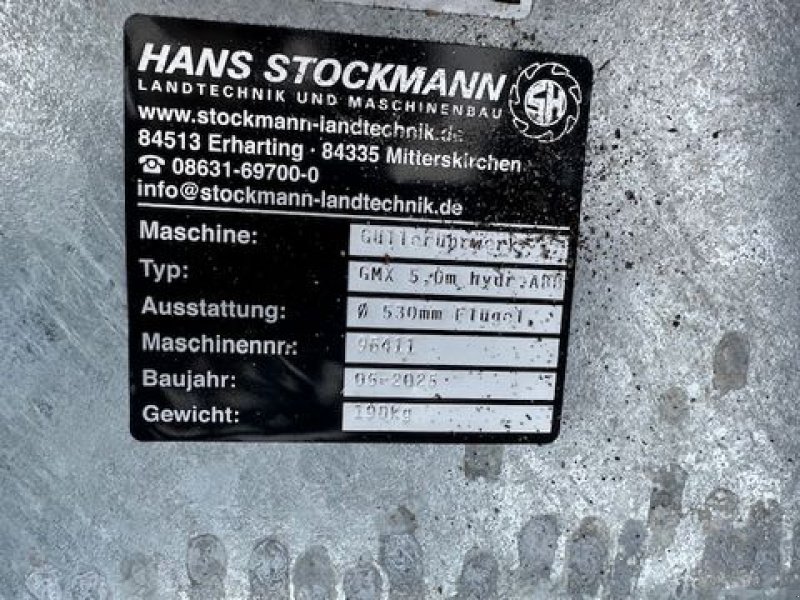 Güllemixer des Typs Stockmann Güllemixer 4m oder 5m mit hydr. Einschwenkhilfe, Neumaschine in Tamsweg (Bild 5)