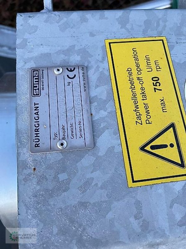 Güllemixer del tipo SUMA Z4 HYU 6,0, Neumaschine In Rittersdorf (Immagine 3)