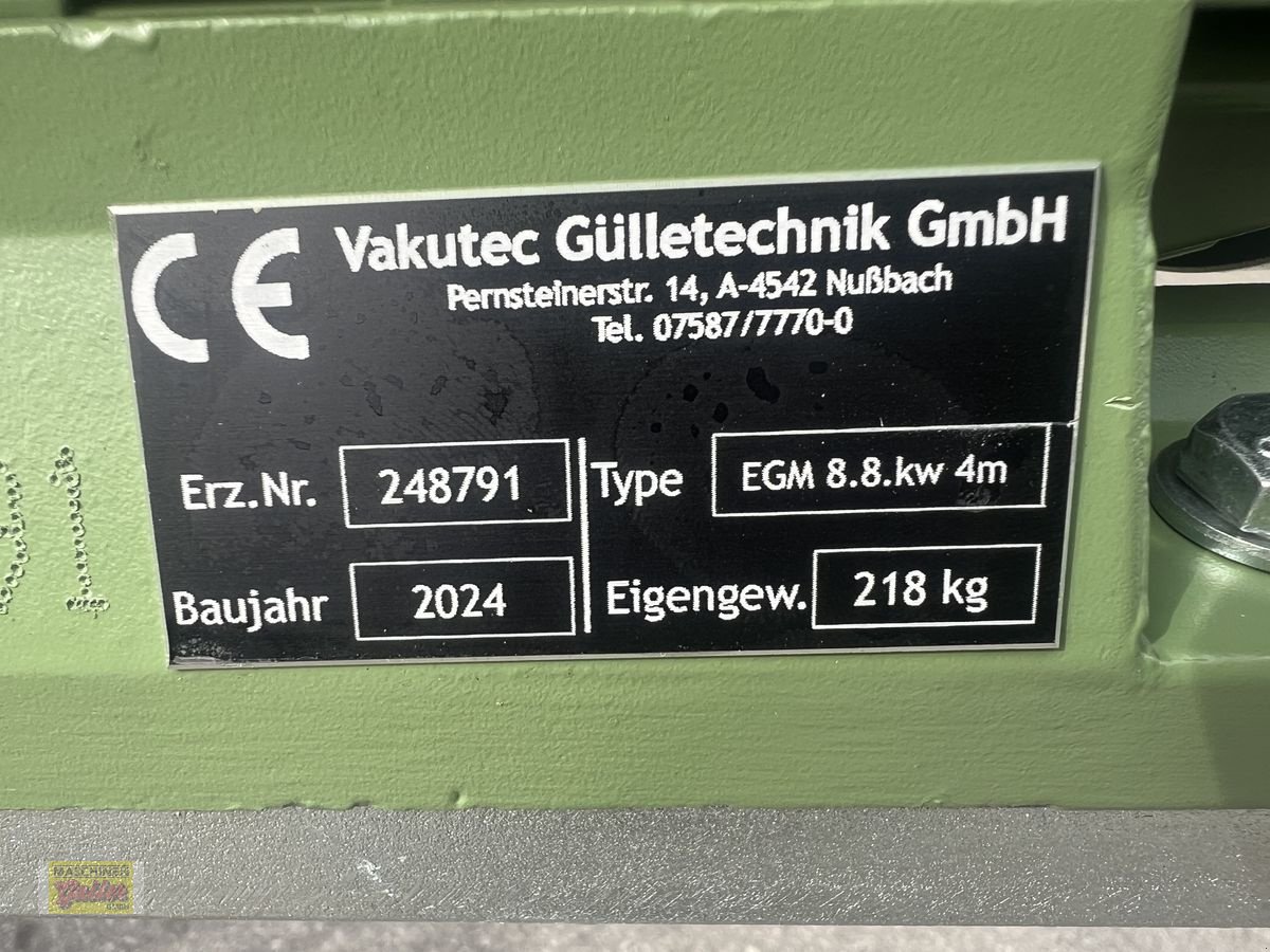 Güllemixer des Typs Vakutec ELEKTROGETRIEBEMIXER, 8,8kW, 4 Meter, NEU, Neumaschine in Kötschach (Bild 12)