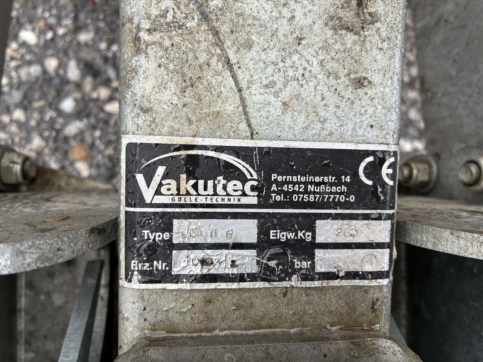 Güllemixer typu Vakutec TM H 6, Gebrauchtmaschine v Villach (Obrázek 2)